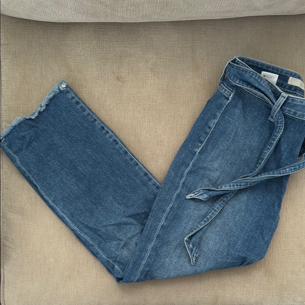 Joe’s Jeans Women's Belted Blue Jeans